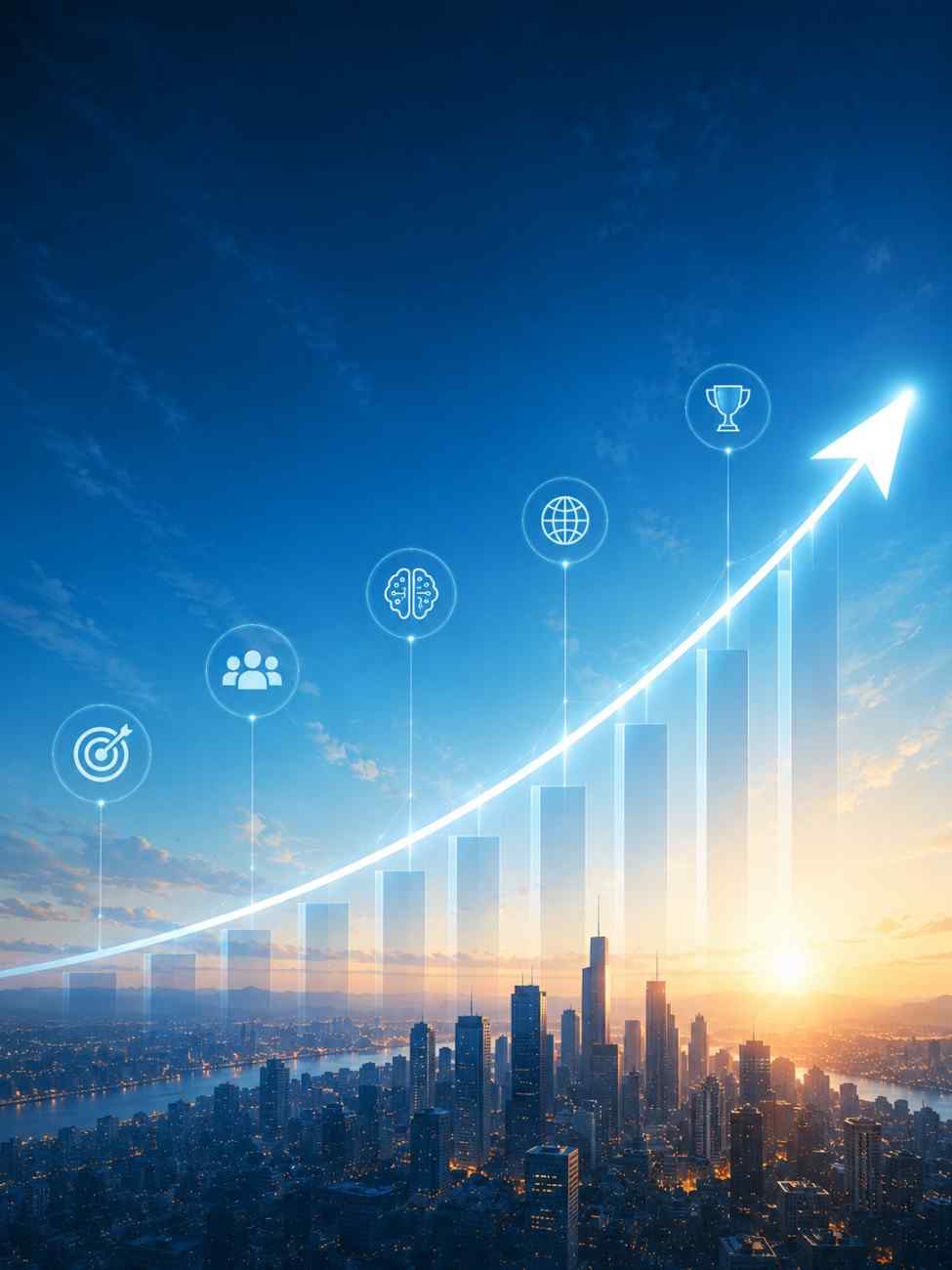 Professional creative team planning future brand growth