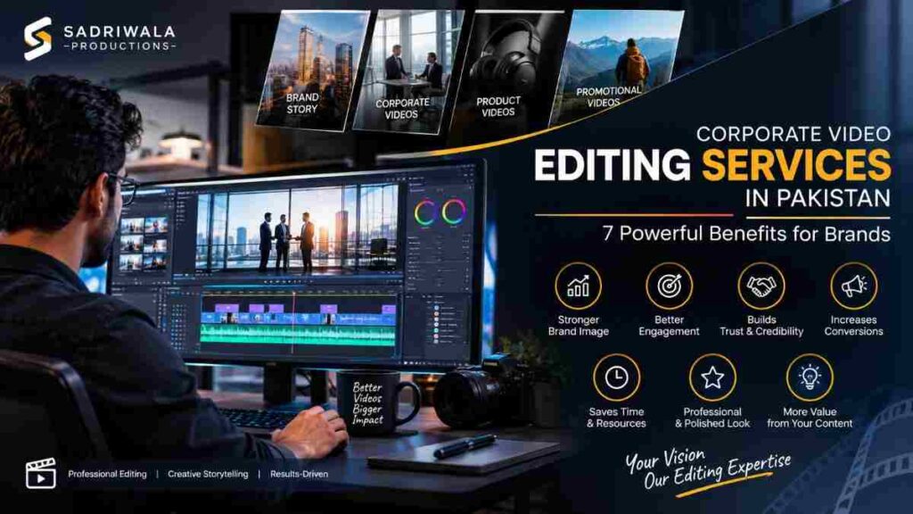 Corporate video editing services